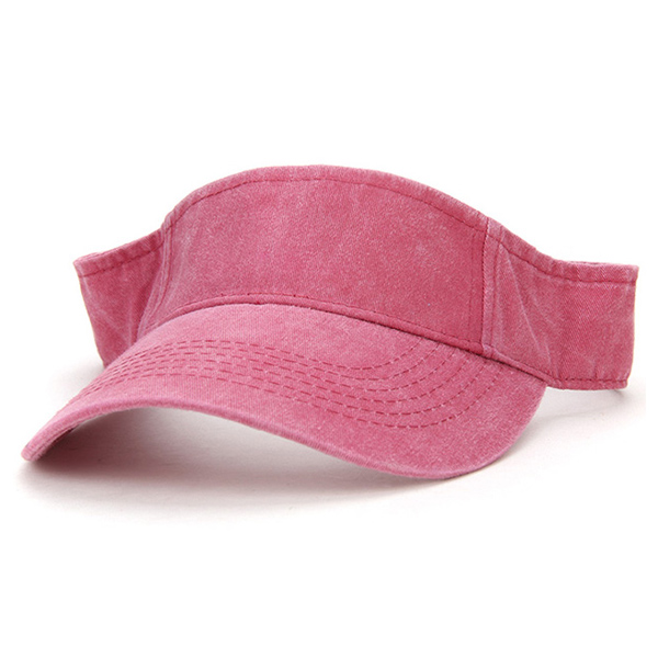 Stone Washed Cotton Sports Visor