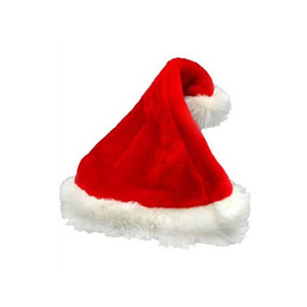 High Quality Plush Xmas Santa Hat