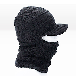 Beard Beanie with Cap And Neck Warmer