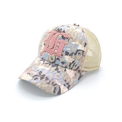 Lace Baseball Mesh Cap Made in China