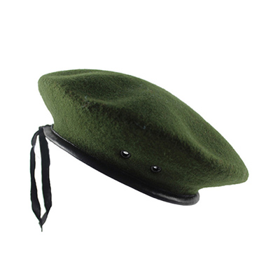 Olive Wool Army Beret