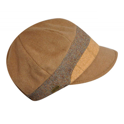 Short Brim Womens Automn Winter Cap