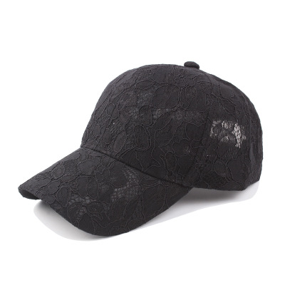 Baseball Caps for Women in Lace Fabric